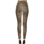 Load image into Gallery viewer, Leopard High Waist Stretch Jeans
